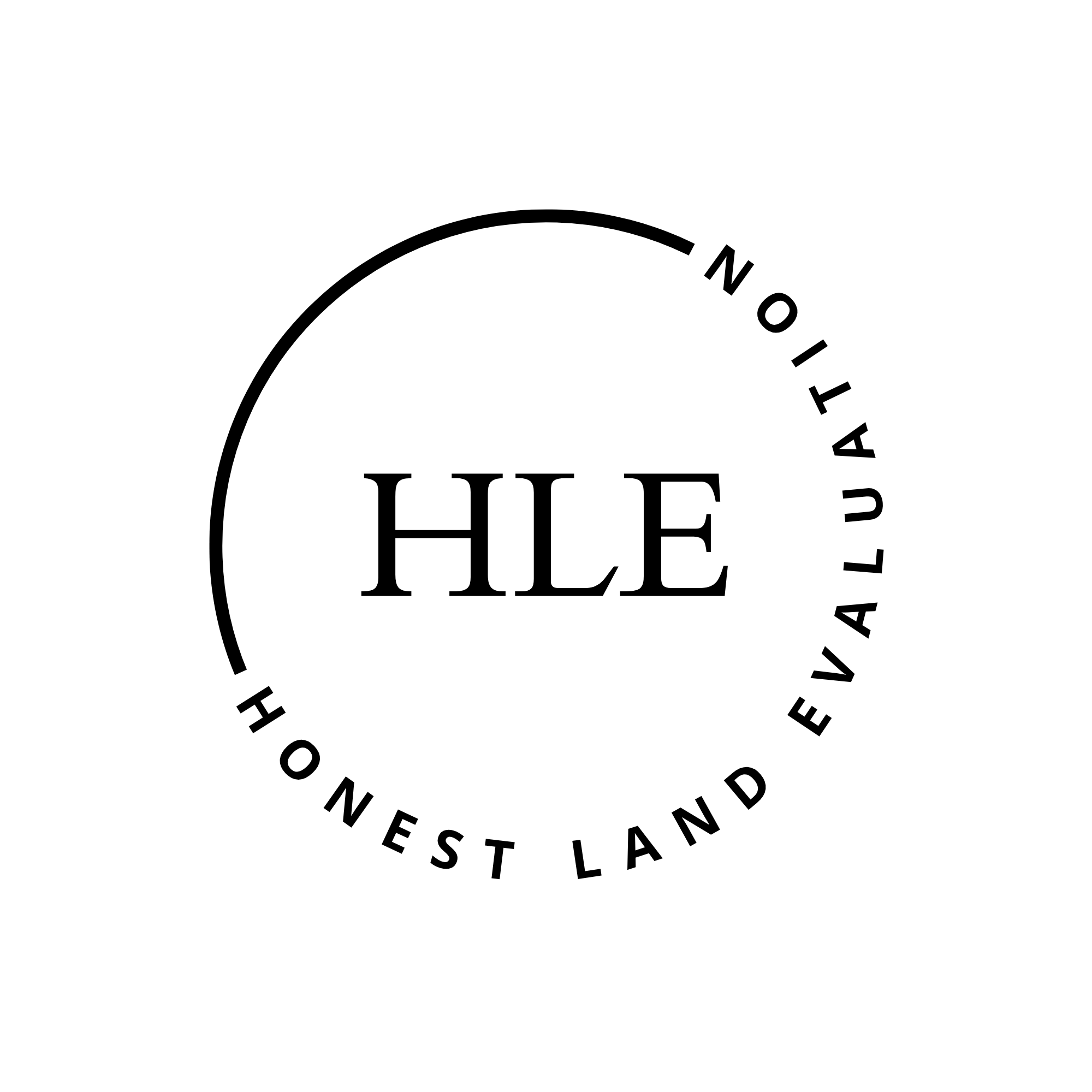 Logo de Nombre Tipográfico Elegante Blanco y Negro